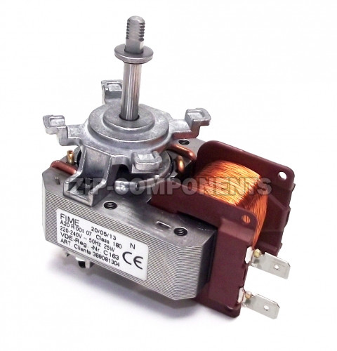 Мотор вентилятора обдува духовки ZANUSSI 3890813045 25W, 220-240V, 50Hz.